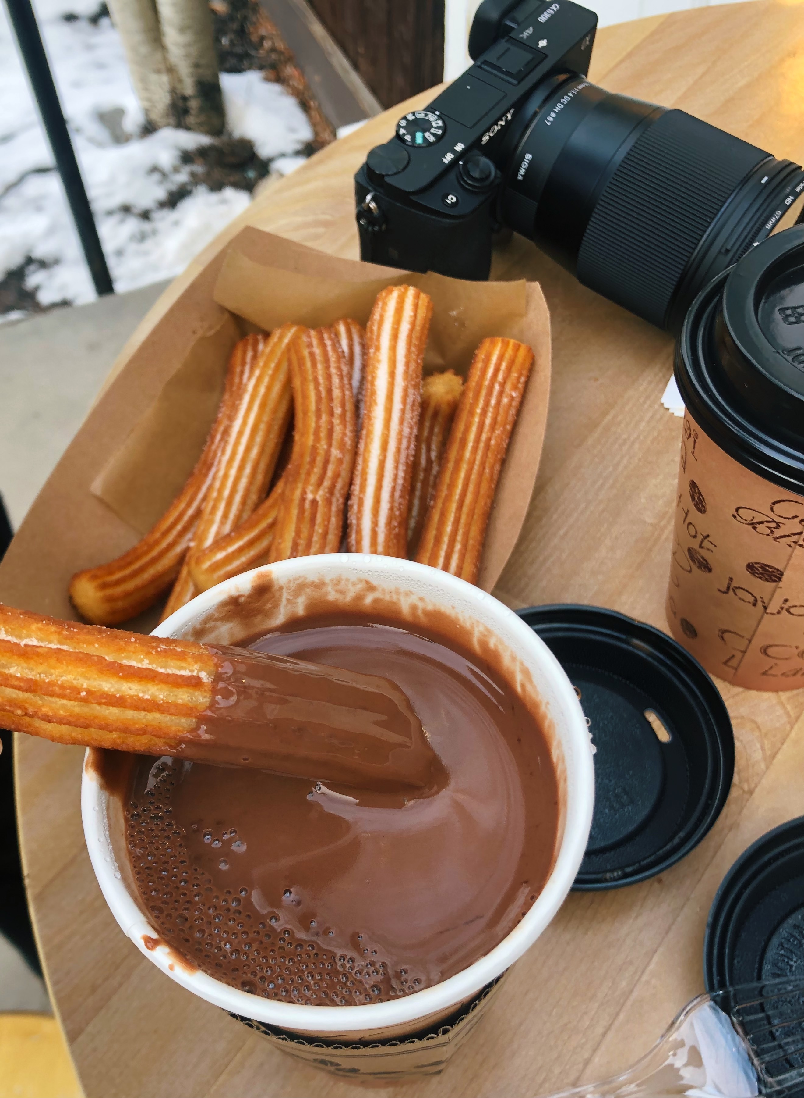 Mimi & Pin Breck Churros Hot Chocolate Dulce de Leche Treat Snowday